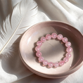 Load image into Gallery viewer, Dainichi Nyorai Heart Radiance Rose Quartz Bracelet