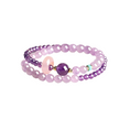 Load image into Gallery viewer, Avalokite Love Guardian Amethyst Bracelet