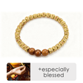 Load image into Gallery viewer, Golden Radiance Mantra Protection Bracelet