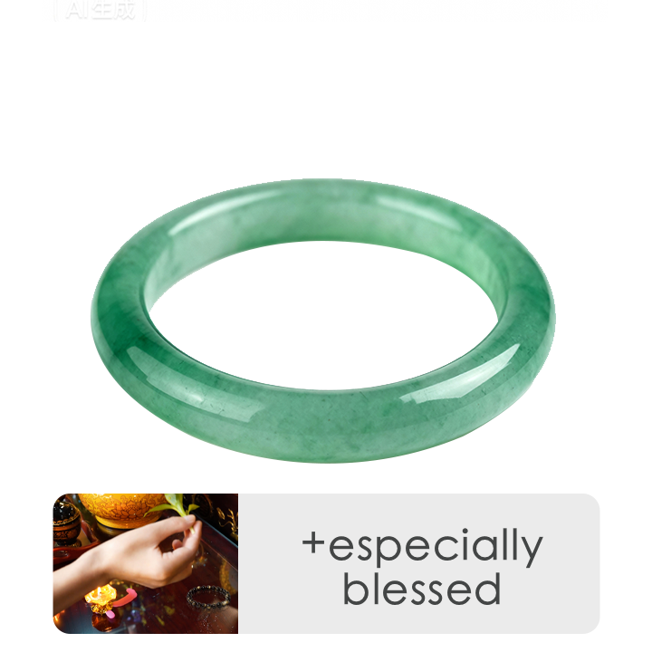Manjushri Energy & Healing Jade Bangle