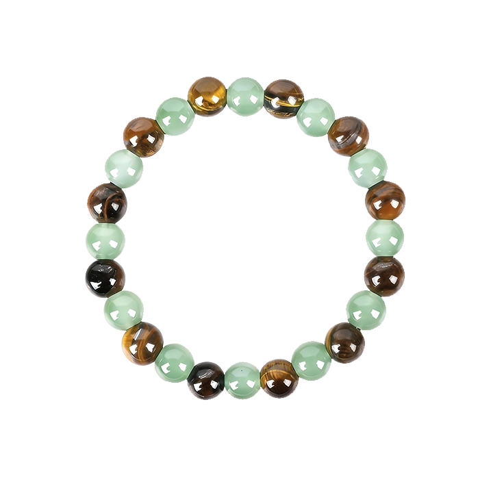Manjushri Wisdom & Wealth Aventurine Bracelet