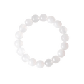 Load image into Gallery viewer, Mahasthamaprapta Strength & Clarity White Chalcedony Bracelet
