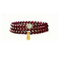 Load image into Gallery viewer, Amitābha Peace & Clarity Agate Bracelet
