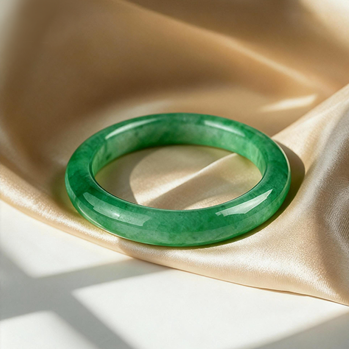 Manjushri Energy & Healing Jade Bangle