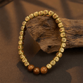 Load image into Gallery viewer, Golden Radiance Mantra Protection Bracelet
