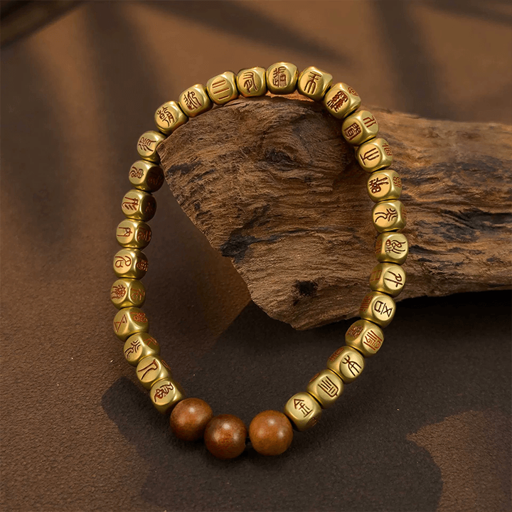 Golden Radiance Mantra Protection Bracelet