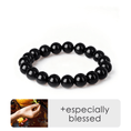Load image into Gallery viewer, Dainichi Nyorai Inner Sun Black Onyx Bracelet
